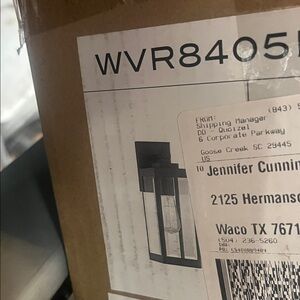 Quoizel Black Outdoor Wall Lantern